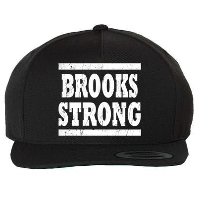 Brooks Strong Squad Family Reunion Last Name Team Custom Gift Wool Snapback Cap