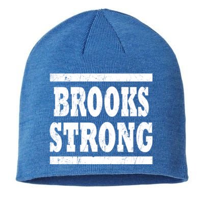 Brooks Strong Squad Family Reunion Last Name Team Custom Gift Sustainable Beanie