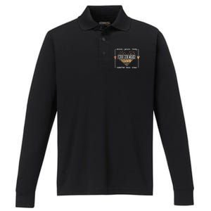 Best School Social Worker Appreciation Performance Long Sleeve Polo