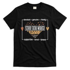 Best School Social Worker Appreciation T-Shirt