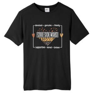 Best School Social Worker Appreciation Tall Fusion ChromaSoft Performance T-Shirt