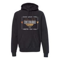 Best School Social Worker Appreciation Premium Hoodie