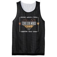 Best School Social Worker Appreciation Mesh Reversible Basketball Jersey Tank