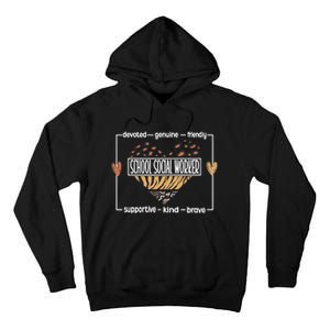 Best School Social Worker Appreciation Tall Hoodie