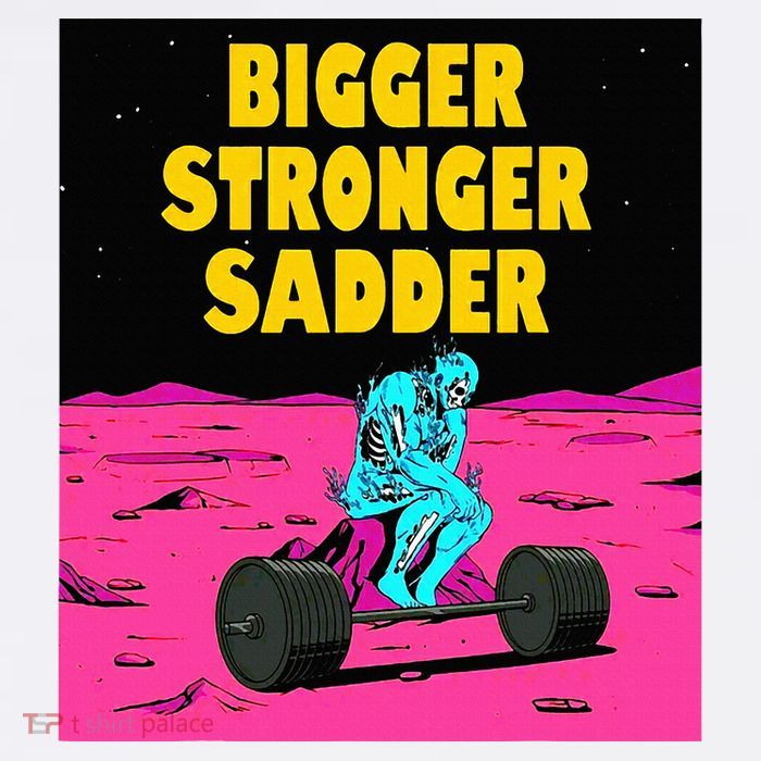 Bigger Stronger Sadder Weightlifting Bodybuilding 11oz C Handle Ceramic Mug