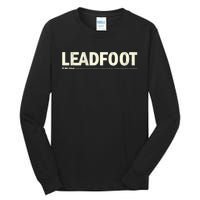 Billy Strings Store Bumper Sticker Leadfoot Tall Long Sleeve T-Shirt