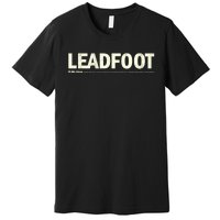 Billy Strings Store Bumper Sticker Leadfoot Premium T-Shirt