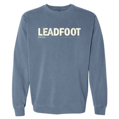 Billy Strings Store Bumper Sticker Leadfoot Garment-Dyed Sweatshirt