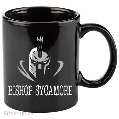 Bishop Sycamore Spartan Logo 11oz C Handle Ceramic Mug