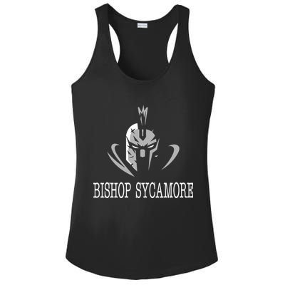 Bishop Sycamore Spartan Logo Ladies PosiCharge Competitor Racerback Tank