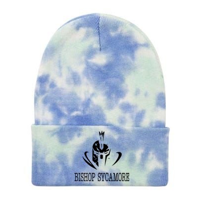 Bishop Sycamore Spartan Logo Tie Dye 12in Knit Beanie