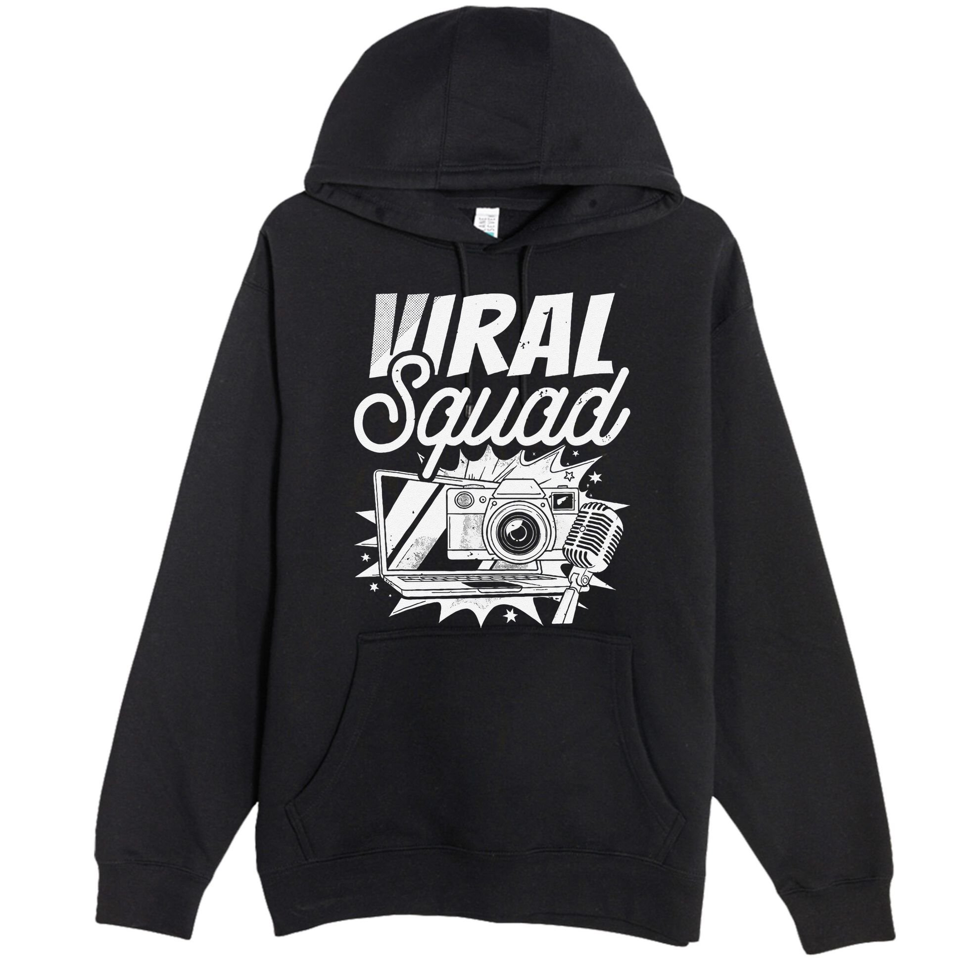 Blogger Squad Social Media Content Creator Blog Blogging Premium Pullover Hoodie