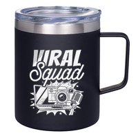 Blogger Squad Social Media Content Creator Blog Blogging 12oz Stainless Steel Coffee Mug