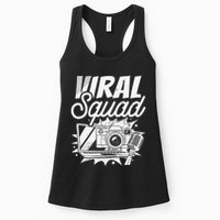 Blogger Squad Social Media Content Creator Blog Blogging Womens Tank Top
