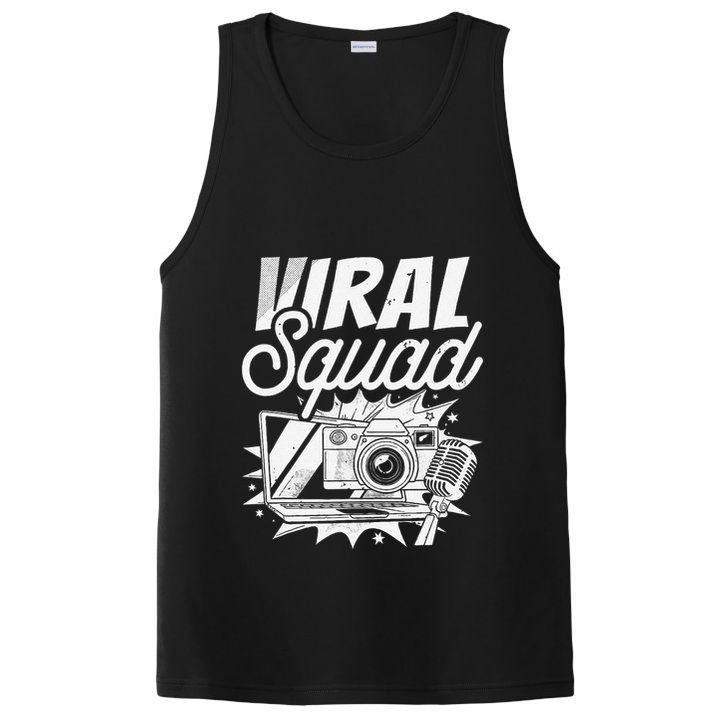 Blogger Squad Social Media Content Creator Blog Blogging PosiCharge Competitor Tank
