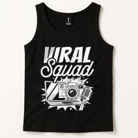 Blogger Squad Social Media Content Creator Blog Blogging Tank Top