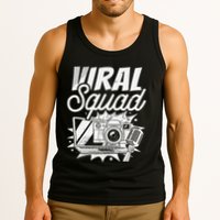 Blogger Squad Social Media Content Creator Blog Blogging Tank Top