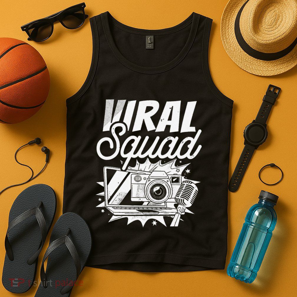Blogger Squad Social Media Content Creator Blog Blogging Tank Top
