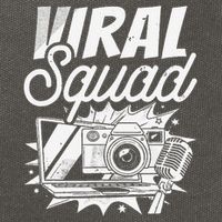 Blogger Squad Social Media Content Creator Blog Blogging Cotton Canvas Backpack