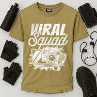 Blogger Squad Social Media Content Creator Blog Blogging Performance Shirt