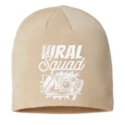 Blogger Squad Social Media Content Creator Blog Blogging Sustainable Beanie