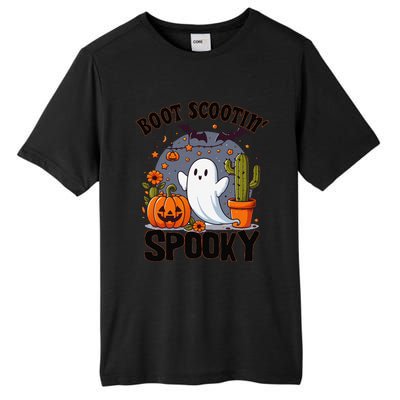 Boot Scootin Spooky Cowboy Halloween Ghost Cute Spooky Tall Fusion ChromaSoft Performance T-Shirt