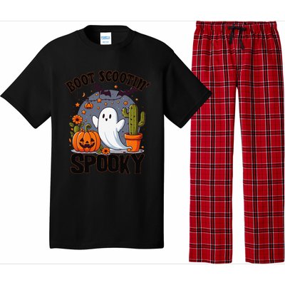 Boot Scootin Spooky Cowboy Halloween Ghost Cute Spooky Pajama Set