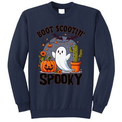 Boot Scootin Spooky Cowboy Halloween Ghost Cute Spooky Sweatshirt