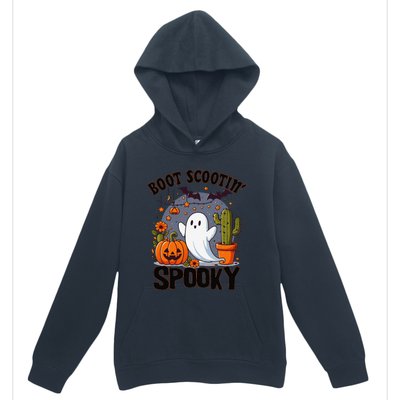 Boot Scootin Spooky Cowboy Halloween Ghost Cute Spooky Urban Pullover Hoodie