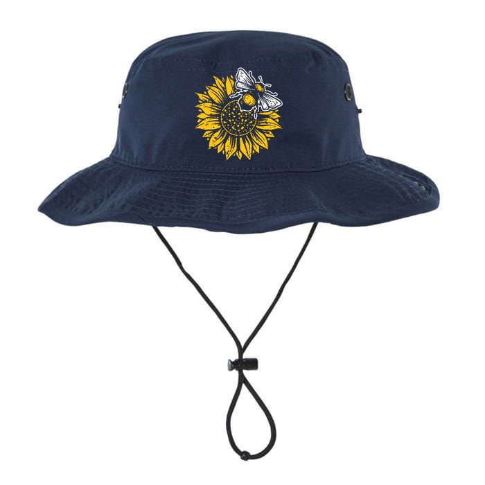 Bumblebee Sunflower Springtime Save The Bees Honeybee Legacy Cool Fit Booney Bucket Hat