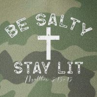 Be Salty Stay Lit Matthew 513 16 Legacy Tie Dye Trucker Hat