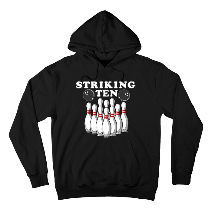 Bowling Striking Ten Hoodie