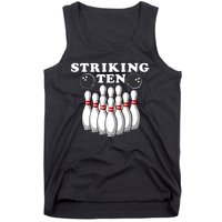 Bowling Striking Ten Tank Top