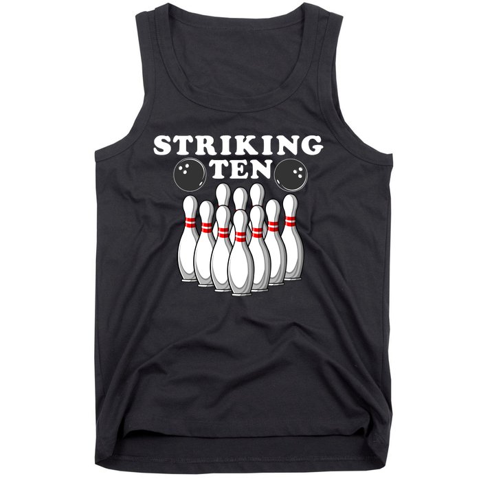 Bowling Striking Ten Tank Top