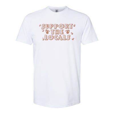 Bee Support The Locals Softstyle CVC T-Shirt