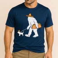 Bigfoot Sasquatch Taco Chihuahua Funny Cinco De Mayo Mexican Performance Shirt
