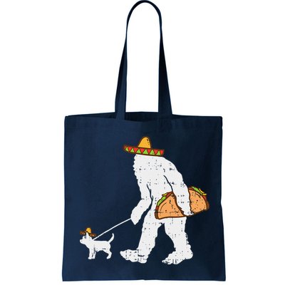 Bigfoot Sasquatch Taco Chihuahua Funny Cinco De Mayo Mexican Bag