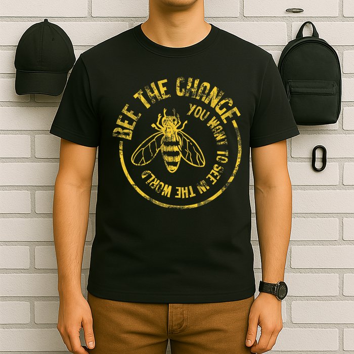 Bee Save The Bees Honeybee Bee The Change T-Shirt