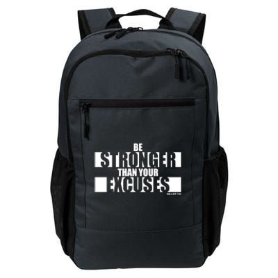 Be Stronger Than Your Excuses Fitness Design Gym Motivation Gift Daily Commute Backpack