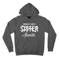 Best Sister To Aunt Pregnancy Announcement Tall Hoodie