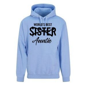 Best Sister To Aunt Pregnancy Announcement Unisex Surf Hoodie