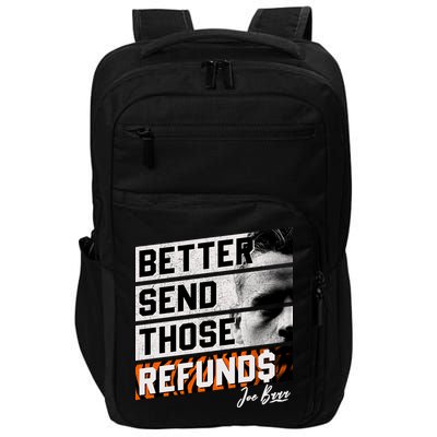 Better Send Those Refunds Cincinnati Football Fan Impact Tech Backpack