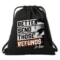 Better Send Those Refunds Cincinnati Football Fan Drawstring Bag