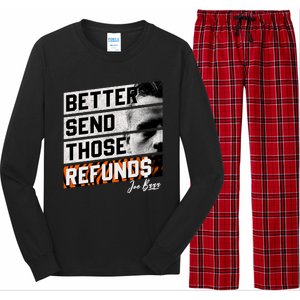 Better Send Those Refunds Cincinnati Football Fan Long Sleeve Pajama Set