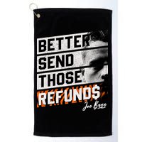 Better Send Those Refunds Cincinnati Football Fan Golf Towel