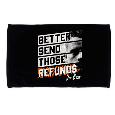 Better Send Those Refunds Cincinnati Football Fan Microfiber Hand Towel