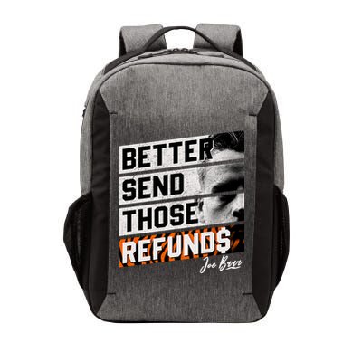 Better Send Those Refunds Cincinnati Football Fan Vector Backpack