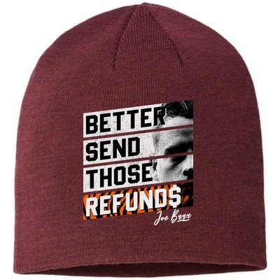Better Send Those Refunds Cincinnati Football Fan Sustainable Beanie