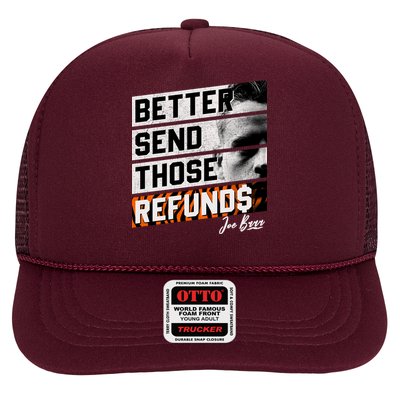 Better Send Those Refunds Cincinnati Football Fan Trucker Hat