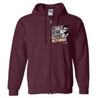 Better Send Those Refunds Cincinnati Football Fan Full Zip Hoodie